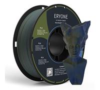 Filamento per stampante 3D PLA bicolore opaco ERYONE 1,75 mm +/- 0,03 mm, 1 kg per stampanti 3D, blu navy e verde oliva