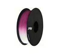 Filamento per stampante 3D PLA con luce solare UV che cambia colore, 200 g, materiale per modellazione sfumata, 1,75 mm, filamento di stampa ad alta velocità, per stelle sensoriali e fidget star