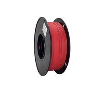 Filamento per stampante 3D PLA trasparente, Filamento for stampante 3D PLA opaco a tinta unita da 1,75 mm, bobina da 1 kg, materiale for stampa 3D adatto alla maggior parte delle stampanti 3D FDM(Red)