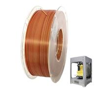Filamento per stampante in seta,filamento di seta - Filamento a bobina da 1,75 mm bicolore | Filamento rapido multicolore della bobina del filamento 1,75 mm di cambiamento di colore