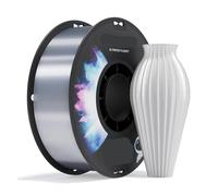 Filamento PETG 1 kg 1,75 mm for stampante 3D multicolore in plastica anti-groviglio Accessori for stampanti 3D(PETG Transparent)