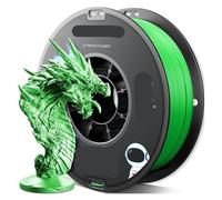 Filamento PETG 1 kg 1,75 mm for stampante 3D multicolore in plastica anti-groviglio Accessori for stampanti 3D(PETG Green)