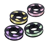 Filamento Pla 1,75mm per Stampa 3d, 4 Bobine da 250 G | Plastica Pla, Assortimento Rosa Viola, Facile, Bassa Deformazione