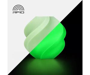 Filamento PLA Bambu Lab A12-G0 Verde Glow-in-the-Dark 1,75 mm Luminescente Facile Stampa