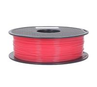 Filamento PLA da 1,75 mm che cambia, filamento per stampante 3D da rosso a bianco, materiale di stampa lucido ad alta resistenza con alimentazione stabile per una velocità d