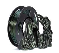 Filamento PLA da 1,75 mm, filamento per stampante 3D con glitter argento, stampa 3D scintillante per una finitura unica