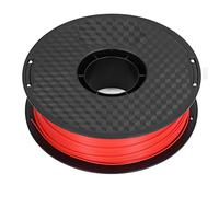 Filamento PLA Filamento per stampante 3D ad alta precisione da 1,75 mm Materiale di stampa resistente, durevole e liscio per modelli e prototipi di stampa 3D Bobina di plastica da (Rossa)