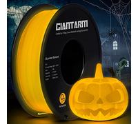 Filamento PLA GIANTARM 1,75 mm PLA Fluorescente Arancione Chiaro Luminoso, Glow In The Dark Materiali di Stampa 3D 1kg Spool