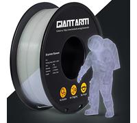 Filamento PLA GIANTARM 1,75 mm PLA Fluorescente Bianco Luminoso, Glow In The Dark Materiali di Stampa 3D 1kg Spool