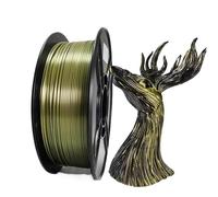 Filamento PLA In Seta Bicolore, Rosso E Nero 2 In 1, Filamento For Stampante 3D Da 1,75 Mm, Opzioni Bobina Da 1 Kg 500 G 250 G(Bronze Black-250g)