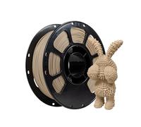 Filamento PLA+ opaco iBOSS 1,75 mm, filamento per stampante 3D di base PLA, precisione dimensionale +/-0,02 mm, 1 kg (2,2 libbre) colore legno opaco
