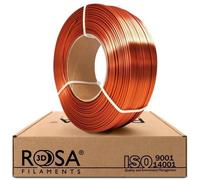 Filamento PLA Rosa 3D 1,75 Mm 1000G Rame Setoso, Ricarica