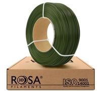 Filamento PLA Rosa 3D 1,75 Mm 1000G Verde Militare, Ricarica