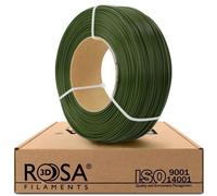 Filamento PLA Rosa 3D 1,75 Mm 1000G Verde Militare, Ricarica