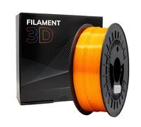 Filamento PLA SETA 3D - Diametro 1,75 mm - Bobina da 1 kg - Colore arancione NEW