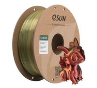 Filamento PLA Silk eSUN EPLA-SILK MYSTIC Cold Red Green 1,75 mm Effetto Seta