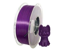 Filamento PLA - Stampante 3D Da 7,7 Pollici | Filamento Nero | Materiale PLA Setoso - Filamentos A Cambio Di Colore Per Stampanti 3D, Alta Resistenza, Superficie Liscia E Qualità Di Stampa