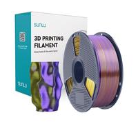 Filamento Sunlu PL Silk Tricolore (Nero, Oro e Viola)
