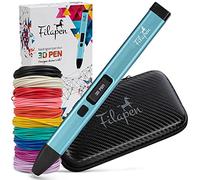 Filapen Penna 3D Premium con 10 filamenti e custodia, matite 3D per bambini e adulti, include ebook, set di penne 3D per principianti e professionisti, penna 3D con stencil, set fai da te per bambini