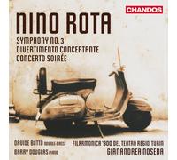 Nino Rota Nino Rota: Symphony No. 3/Divertimento Concertante/... (CD) Album