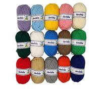 FILATI CERVINIA CAPRICE ACRILICO 100% - CONFEZIONE DA 10 GOMITOLI DA 50 gr. cad (MISTI)