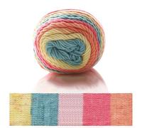 Filati di cotone arcobaleno per torte progettati per tutte le tue esigenze creative, disponibili in comode palline da 100 g (H)