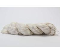 Filati di gallo biologici a 4 strati, non tinti, 1 kg (10 x 100 g), cotone, bianco, 1 kg