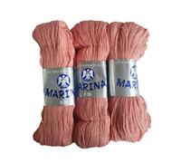 filati italiani Matasse di Lana per Maglieria, 100g in Diversi Colori (Rosa Carne)