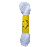 Filati tre sfere Matasse di Cotone per Uncinetto 100g (Bianco, 16)