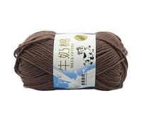Filato colorato per uncinetto, filato di cotone per lavoro a mano, morbido filato di cotone per cappelli, coperte, sciarpe, morbido al latte, all'uncinetto e ai ferri da maglia per coperte