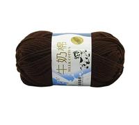 Filato colorato per uncinetto, filato di cotone per lavoro a mano, morbido filato di cotone per cappelli, coperte, sciarpe, morbido al latte, all'uncinetto e ai ferri da maglia per coperte