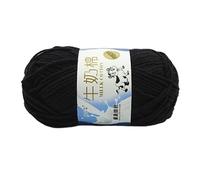 Filato colorato per uncinetto, filato di cotone per lavoro a mano, morbido filato di cotone per cappelli, coperte, sciarpe, morbido al latte, all'uncinetto e ai ferri da maglia per coperte