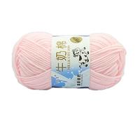 Filato colorato per uncinetto, filato di cotone per lavoro a mano, morbido filato di cotone per cappelli, coperte, sciarpe, morbido al latte, all'uncinetto e ai ferri da maglia per coperte