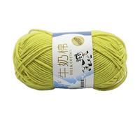 Filato colorato per uncinetto, filato di cotone per lavoro a mano, morbido filato di cotone per cappelli, coperte, sciarpe, morbido al latte, all'uncinetto e ai ferri da maglia per coperte