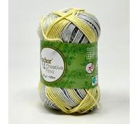 FILATO COTONE ANCHOR CREATIVA FINO MULTICOLOR 50GR/125MT, COLORE GIALLO-GRIGIO 903