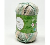 FILATO COTONE ANCHOR CREATIVA FINO MULTICOLOR 50GR/125MT, COLORE VERDE-BEIGE 906