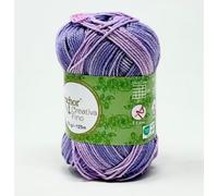 FILATO COTONE ANCHOR CREATIVA FINO MULTICOLOR 50GR/125MT (LILLA/ROSA 907)