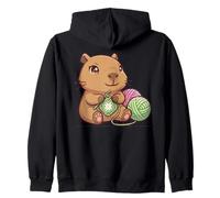 Filato Craft Vibe Cozy Lover Capybara Felpa con Cappuccio