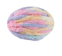Filato Di Ciniglia 1Pc 250g Chunky Yarns For Knitting And Crochet Blanket Cushion Multicolor Chenille Thick Line Soft Warm Crochet Yarn Scarf Line(Spun-sugar)