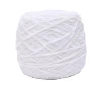 Filato Di Ciniglia 240g Chunky Chenille Yarn Ball For Hand Knitting Dolls Scarf Sweater Slippers Diy Golden Velour Crochet Thread Glossy Soft Warm(White 01)