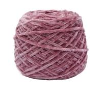 Filato Di Ciniglia 240g/pcs Chunky Chenille Yarn For Hand Knitting Shoes Hats Pillowcases Scarf Plain Crochet Glossy Puffy Warm Comfortable Winter(29 lotus root purple)