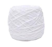 Filato Di Ciniglia 240g/pcs Chunky Chenille Yarn For Hand Knitting Shoes Hats Pillowcases Scarf Plain Crochet Glossy Puffy Warm Comfortable Winter(01 bleached white)