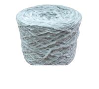 Filato Di Ciniglia Chenille Yarn For Blanket Knitting, Chunky Giant Crochet Thread, Arm-Knit DIY Projects, Craft Carpets, Very Thick, 500g/BALL(500 GRAMS(GREEN))