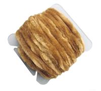 Filato di ciniglia multi pelo fine per ninfa esche corpi 5 metri per rotolo nero, rosso, marrone (marrone)