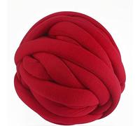 Filato di cotone, 240g Chunky Knit Carpet Cotton Tube Yarn DIY Weaving Super Bulky Yarns
