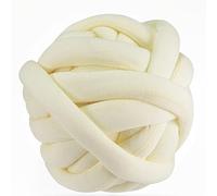 Filato di cotone, 240g Chunky Knit Carpet Cotton Tube Yarn DIY Weaving Super Bulky Yarns