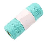Filato di Cotone Morbido, Cordoncino di Cotone Cavo, Antipiega, Resistente all'abrasione, Elevata solidità del Colore, Adatto per la Lavorazione a Maglia.(Green,165/group)