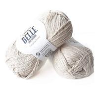 Filato di cotone, viscosa e lino, Gocce Belle, DK, peso leggero pettinato, 1,8 oz 131 yards 03 Beige Chiaro