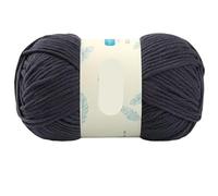 Filato di lana grezza da 100 g for sciarpe, maglioni e uncinetto tessuti a mano - Filo acrilico for progetti fai da te(37GraphiteAsh)