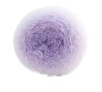 Filato di lana variegata sfumata da 100 g for realizzare coperte, scialli, sciarpe e cappelli all'uncinetto - Filato morbido e resistente for tutti i tuoi progetti a maglia(Color1)
